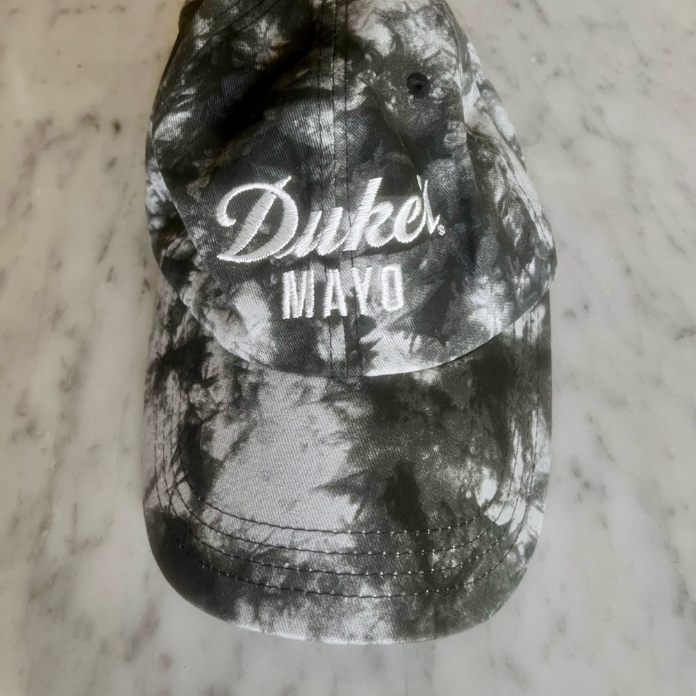 Black and Gray Tie-Dye Hat DUKE’S MAYO